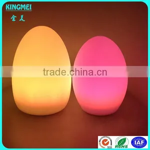 Flashing Rechargeable Waterproof Led Table Lamp,Night Stand Table Lamp,Led Egg Shaped Bar Light thumbnail-1