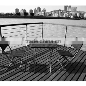 Cheap Rattan Wicker Dining Set Round Table With Chairs for Garden,patio and Outdoor thumbnail-4