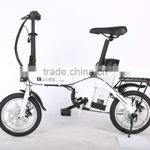 14 Inch Portable Electric Bike Popular Mini Electric Folding Bike thumbnail-1