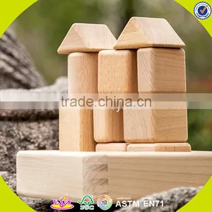 Wholesale Colorful Wooden Blocks Toy Top Quality Building Wooden Blocks Toy for Kids W13A014 thumbnail-6