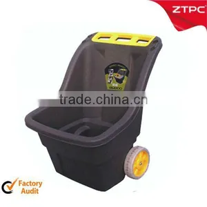Popular Plastic Garden Cart With Two Wheels thumbnail-1