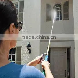 Water Gun With Adjustable Spray and Flow From Fine Spray to Needle Stream to Heavy Rinse thumbnail-1