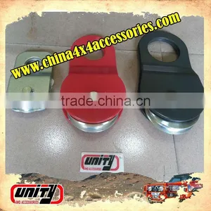 4x4 Auto Parts Heavy Duty Snatch Block With Hook or Shackle thumbnail-1