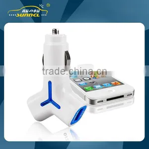 2.1A USB Car Power Charger Adapter Plug for Apple and Samsung Device thumbnail-1