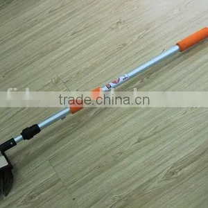 1.68M Aluminum Extended Handle Hog Hair Car Wash Brush Water Flow Auto Cleaning thumbnail-1