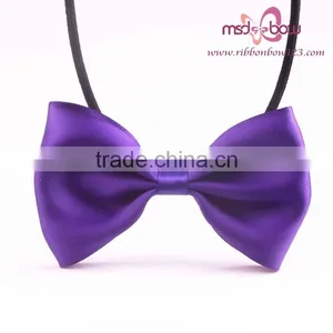 Pre Made Ribbon Bow Tie With Dog thumbnail-3