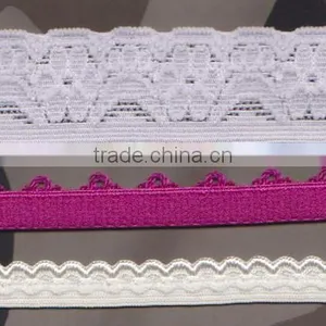 Customized High Quality Elasticity Weave Nylon Sewing Elastic Edging Banding Tape for Bra thumbnail-1