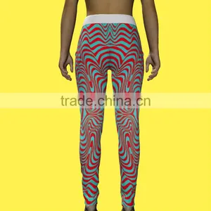 Wholesale Polyester/spandex Heat Transfer Custom Design Women Fashion Leggins, Women Pants, Yoga Leggins thumbnail-2