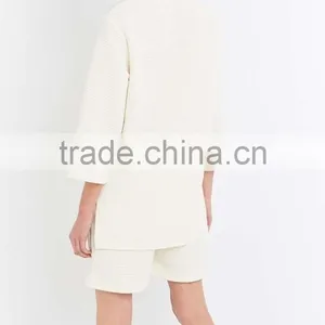 Best Selling Women 100% Polyester White Sweatshirt for Sale thumbnail-5