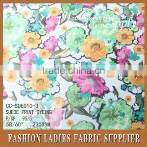 New Design Suede Print Dyeing With Brids for Girl's Garment 100%poly Printed Georgette 110gsm thumbnail-5