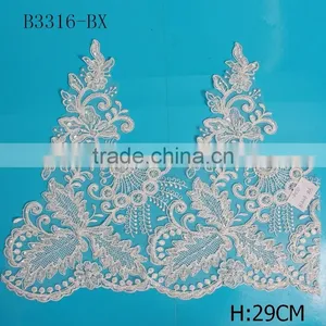Chinese Factory Directly Selling Embroidery Lace Trim for Bridal With Bottom Price thumbnail-3