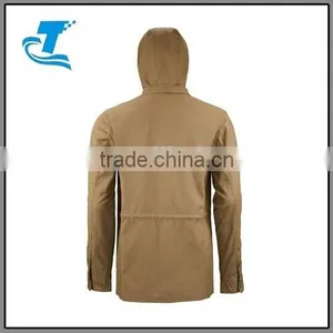 New Fashion Men Jacket Khaki Windbreaker thumbnail-3