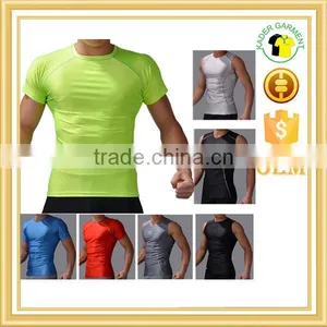 High Quality Brand New Men's Fitness t Shirt, Dri Fit Fabric thumbnail-1