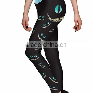 2017 Low Price Top Quality Women Workout Custom Sublimation Leggings With Private Label Yoga Pants thumbnail-3