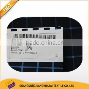 Quality 100% Grid Mercerized Cotton Printing Fabric thumbnail-1