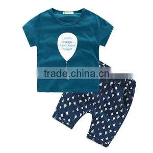 Children Clothes Summer 2016 Short Sleeve T-shirt And Cute Balloon Top Wholesale Children Clothing thumbnail-1