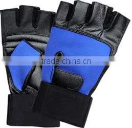 Leather-Weightlifting-Belt-Bodybuilding Gloves thumbnail-1