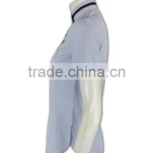 100% Cotton Design China Made Short Sleeve Ladies Formal Checks Shirts Designs thumbnail-2