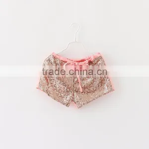Hot Sell 4 Colors Baby Girls Sequin Shorts Wholesale 2-7 Years thumbnail-5