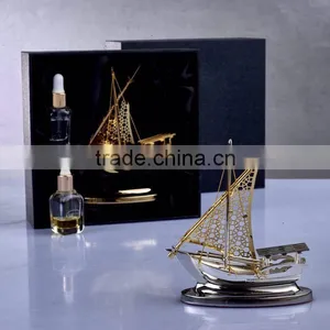2017 NEW Style High Quality Beautiful Real Gold Plated Dhow With Home Office Decor & Gift thumbnail-3