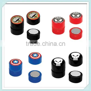 Logo Magnetic Cheater Plugs Earrings 2014 New Body Jewelry Supplier thumbnail-1