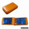 Portable Solar Charger With Seven-colored Light Flashes While Charging thumbnail-1