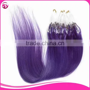 Free Weave Hair Packs,Cheap Brazilian Double Beads Micro Ring Hair Extensions thumbnail-1