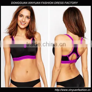Custom Sexy Young Ladies Designer Sports Bra,Bodybuilding Sexy Sports Bra for Women thumbnail-1