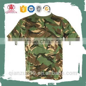 Custom Scoop Neck Organic Cotton Army t Shirt Wholesale Cheap thumbnail-1