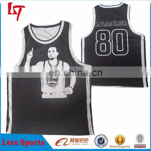 Sublimation Custom Dri Fit Reversible Basketball Uniform thumbnail-2