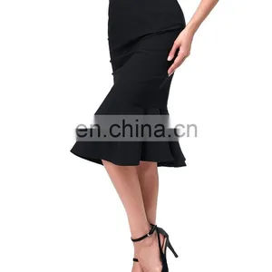 Kate Kasin Occident Women Fashion Office Lady Causal Mermaid Hips-Wrapped Pencil Skirt KK000241-1 thumbnail-2
