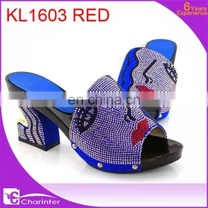 Ladies Shoes in China Slipper Ladies Fancy Shoes Small Order Ladies Shoes Guangzhou thumbnail-5