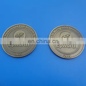 Souvenir Use and Carved Technique Russian Style Ancient Metal Coin thumbnail-2