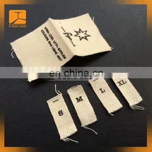 In House Produced Raised Screen Printed Cotton TWill Label thumbnail-1