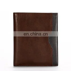 TRENDY CUSTOM WHOLESALE NAME BRAND HANDMADE LEATHER WALLET FOR MEN thumbnail-1