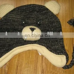 Funky Knitted Animal Hat thumbnail-1