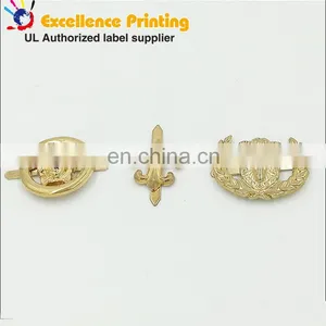Custom Small Metal Logo Name Plate Metal Logo Plate for Handbag thumbnail-3
