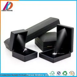 Fashion LED Light Ring/Necklace/Bracelet Packaging Jewelry Box thumbnail-4