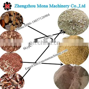 Three Input Wood Crusher Machine for Making Sawdust 0086-18037126904 thumbnail-1