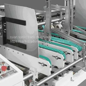 ZH-1100S Series Automatic High-speed One Side Box Gluing Folding Machine thumbnail-2