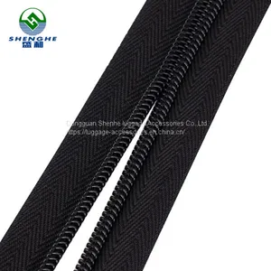 Professional Plain Weave Nylon Custom Luggage Zipper thumbnail-5