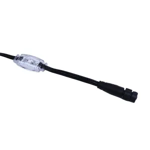 2LEDS 3x 18AWG 0.24W 24V RGB Pebble Light For Decorative Lights For Holiday thumbnail-1