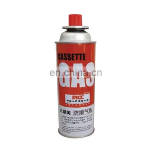 Hebei Newest Design Camping Butane Gas Cylinder 220g and Butane Refill Gas Cartridge thumbnail-2