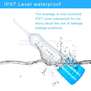 Manufacturer Directly Nicefeel Hot Selling Cordless Water Flosser Newest Oral Irrigator OEM ODM Available thumbnail-3