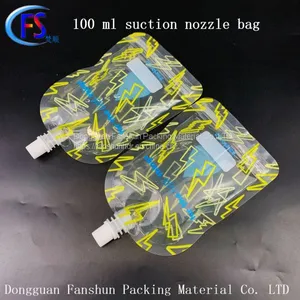 Transparent Bone Strip Sealing Nozzle Bag Juice Drink Sealing Bag 100ml Liquid Sealing Nozzle Bag thumbnail-5
