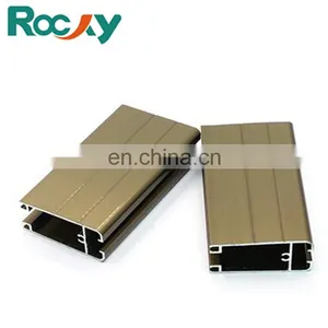 Shining Polished Anodizing Color Champagne Aluminium Profile thumbnail-5