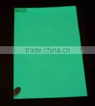 OEM Custom Black and White Puffy Sticker Which Can Glow In the Dark thumbnail-3