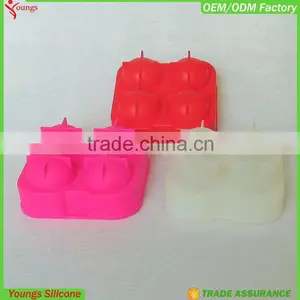 American Market Wholesale Silicone Ice Cube Tray Whiskers FDA Ice Tray for Summer thumbnail-1