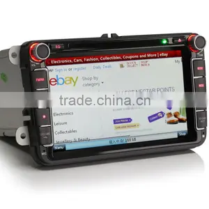 Erisin ES9611V 8 Inch Car Audio With GPS Bluetooth for Polo Navigation System thumbnail-3
