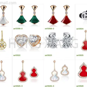 Branded Jewelry Style Fashion S925 Earrings Set thumbnail-5